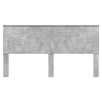 vidaXL Kopfteil Betongrau 100 cm Holzwerkstoff