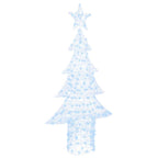 vidaXL Weihnachtsbaum mit 240 LEDs Kaltweiß 180 cm Acryl