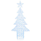 vidaXL Weihnachtsbaum mit 240 LEDs Kaltweiß 180 cm Acryl