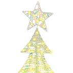 vidaXL Weihnachtsbaum mit 240 LEDs Warmweiß 181 cm PET