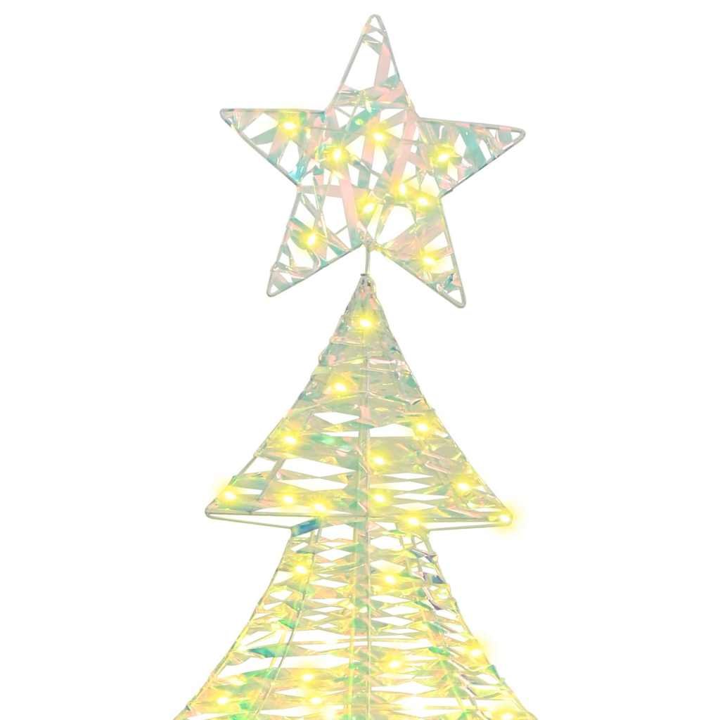 vidaXL Weihnachtsbaum mit 240 LEDs Warmweiß 181 cm PET
