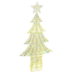 vidaXL Weihnachtsbaum mit 240 LEDs Warmweiß 181 cm PET