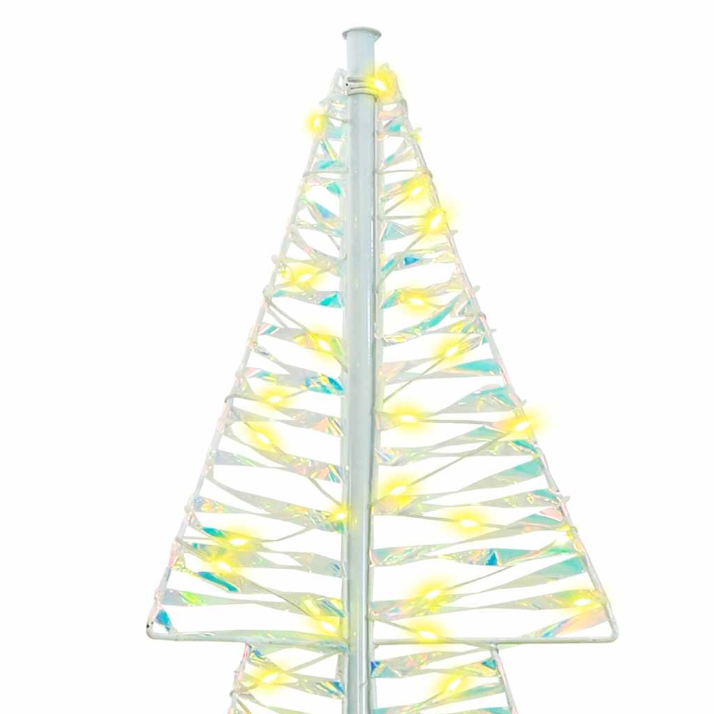 vidaXL Weihnachtsbaum mit 240 LEDs Warmes Weiß 180 cm PET