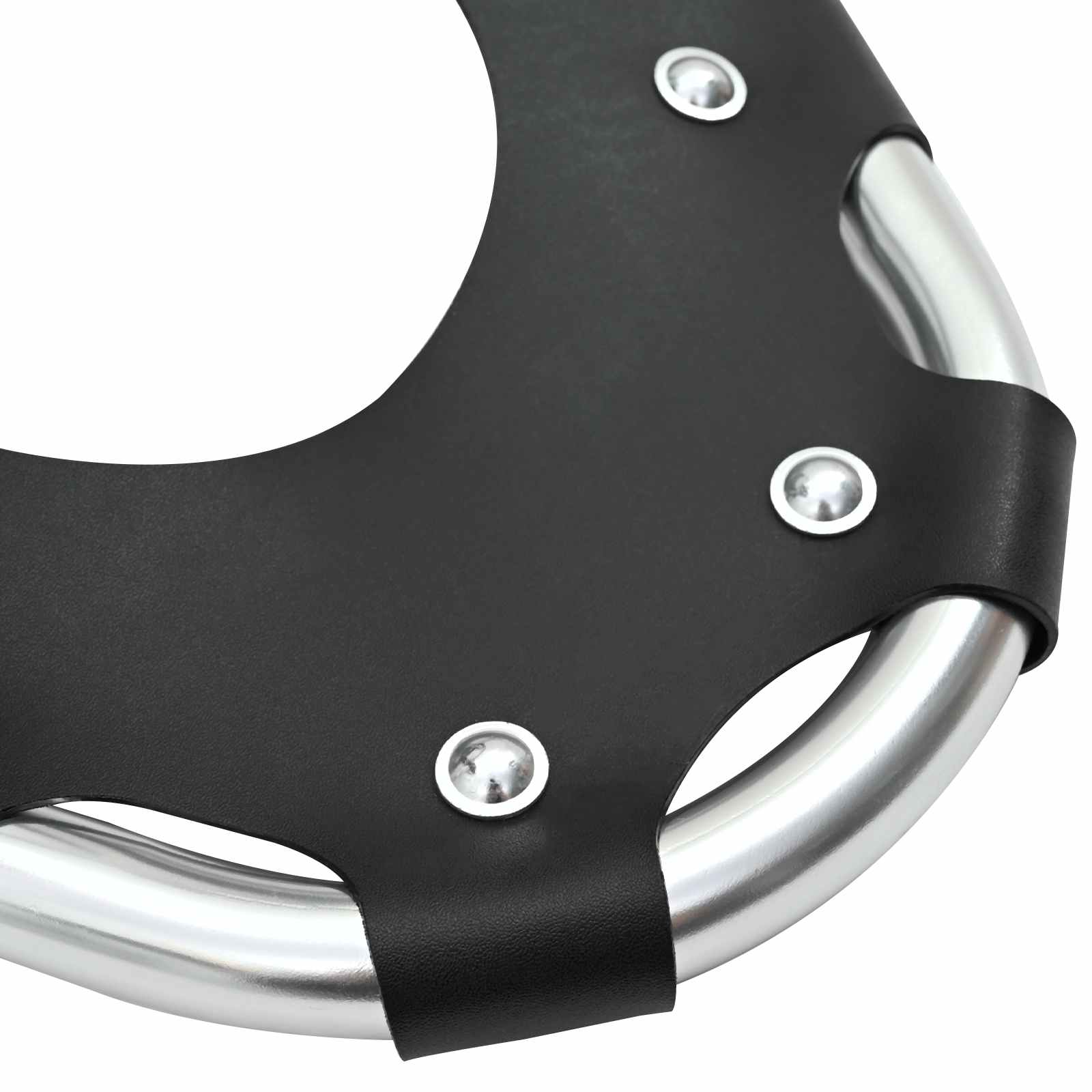 vidaXL 3 in 1 Schneeschuhe Silber und Schwarz 53,5 x 21 cm