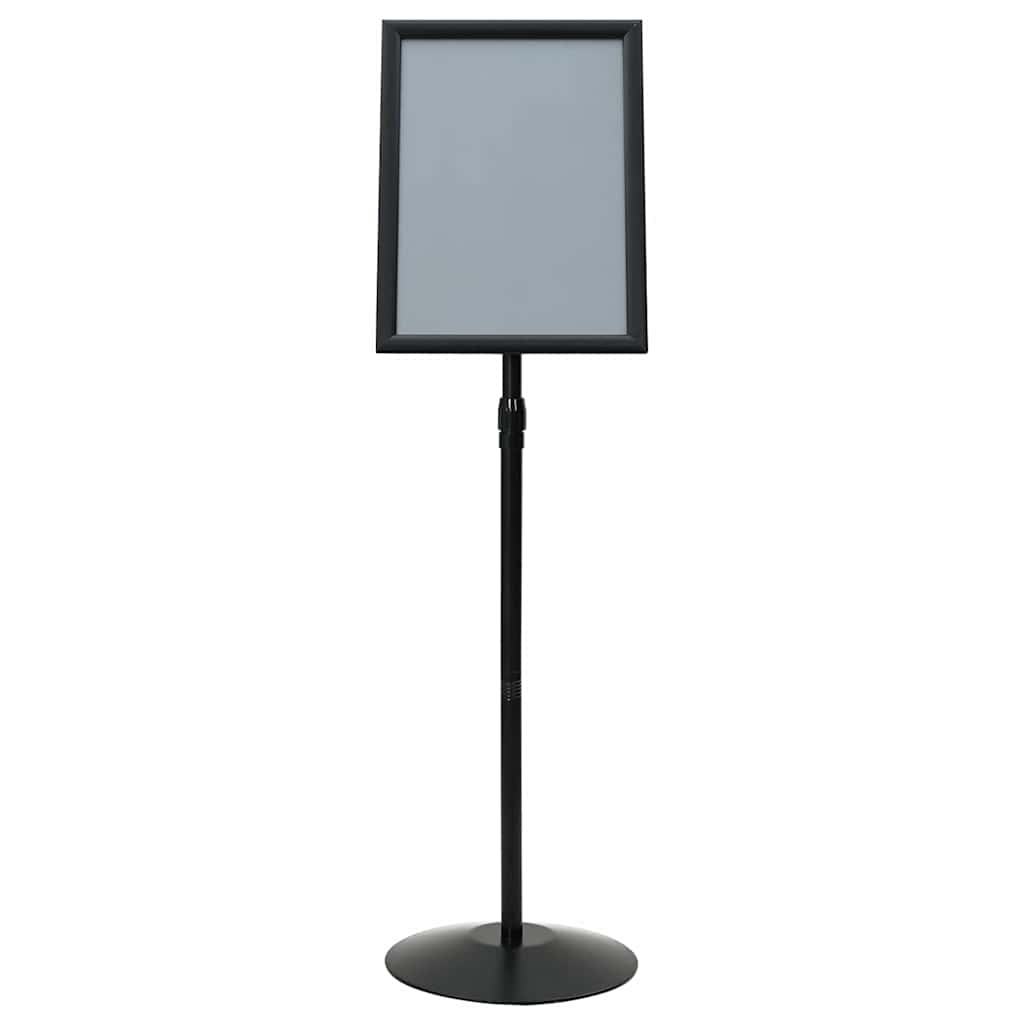 vidaXL Podest-Posterständer Silber A3 PVC und Stahl