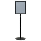 vidaXL Podest-Posterständer Silber A3 PVC und Stahl