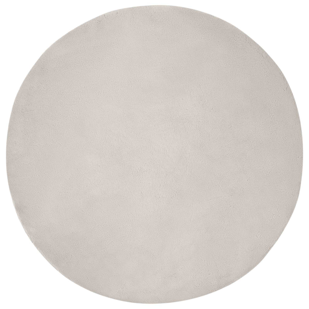 vidaXL Rutschfester Teppich aus Kunstkaninchenfell OLITE Beige