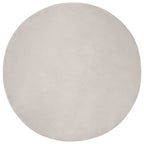 vidaXL Rutschfester Teppich aus Kunstkaninchenfell OLITE Beige