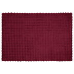 vidaXL Rutschfeste Decke aus Kunstkaninchenfell Olite 4 pcs Polyester