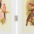 vidaXL Romdivider-Panel Weiß 106 x 165 cm MDF