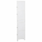 vidaXL Romdivider-Panel Weiß 106 x 165 cm MDF