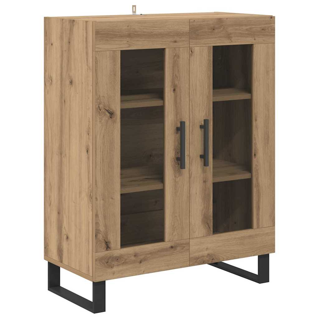vidaXL Highboard 2 pcs Artisan-Eiche 69,5 x 34 x 180 cm