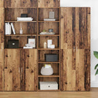 vidaXL Schrank Altholz 50 x 41 x 185 cm Holzwerkstoff