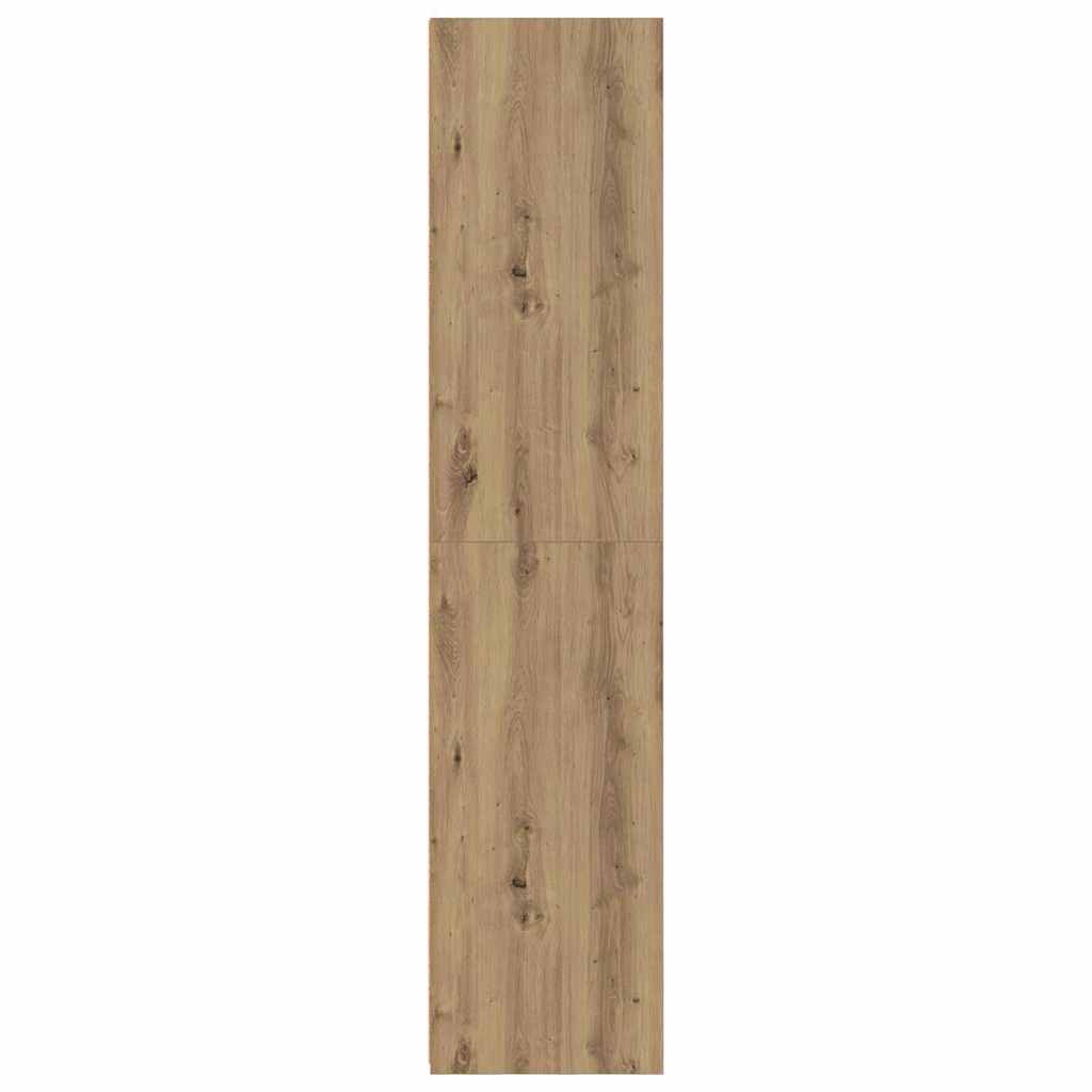 vidaXL Schrank Artisan-Eiche 50 x 41 x 185 cm Holzwerkstoff