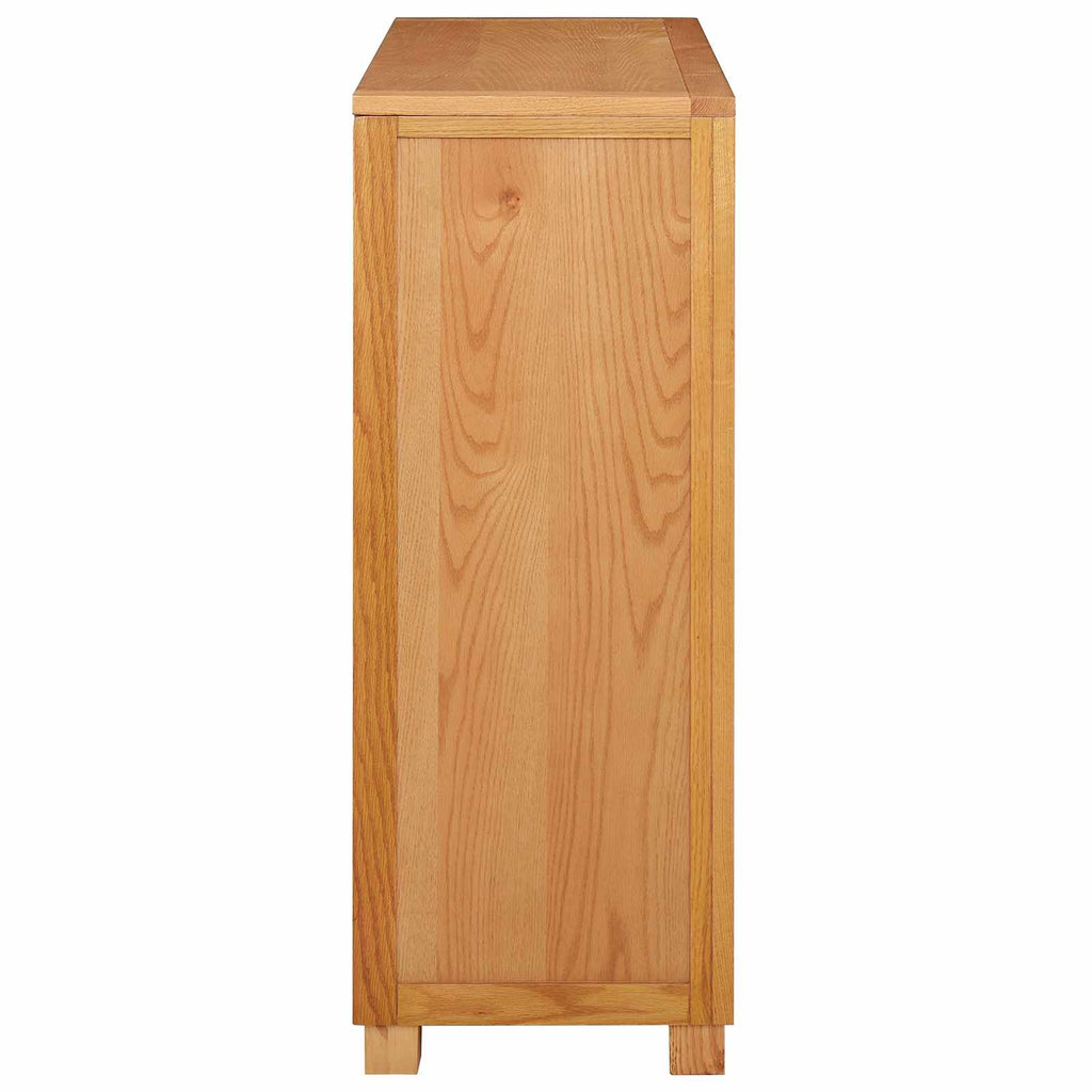 vidaXL Schrank mit Regal mit Tür Braun 80 x 35 x 95 cm Holzwerkstoff