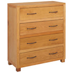 vidaXL Schrank mit Schubladen mit Speicher Braun Holzwerkstoff