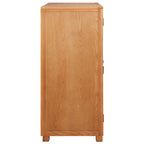 vidaXL Kleiderschrank mit Speicher mit Tür Braun Holzwerkstoff