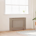 vidaXL Heizkörperabdeckung 2 pcs Sonoma-Eiche 112 x 19 x 81,5 cm