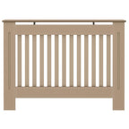 vidaXL Heizkörperabdeckung 2 pcs Sonoma-Eiche 112 x 19 x 81,5 cm