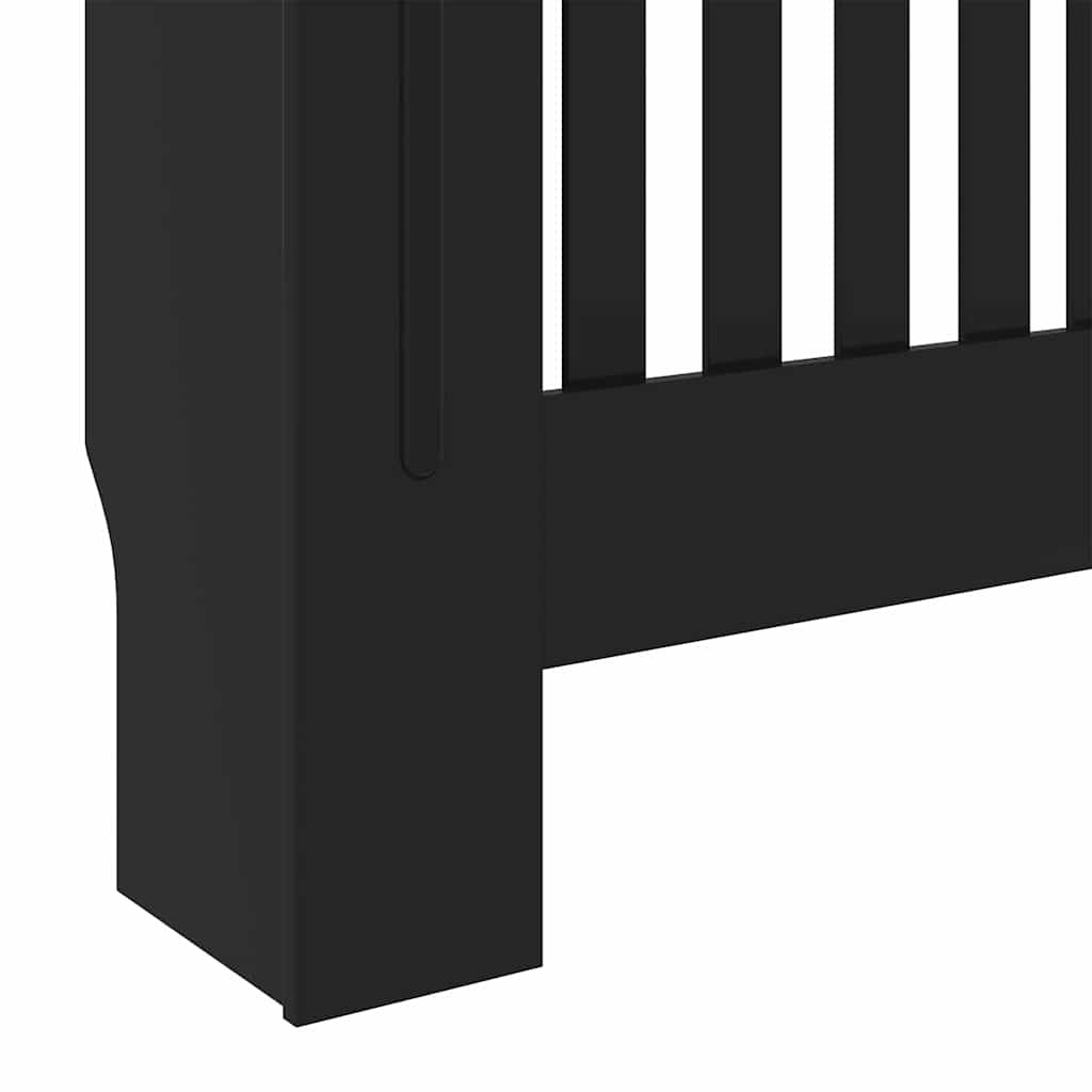 vidaXL Heizkörperabdeckung Schwarz 78 x 19 x 81,5 cm Holzwerkstoff
