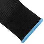 vidaXL Arbeitshandschuhe 12 pcs Schwarz 9 / l Polyester