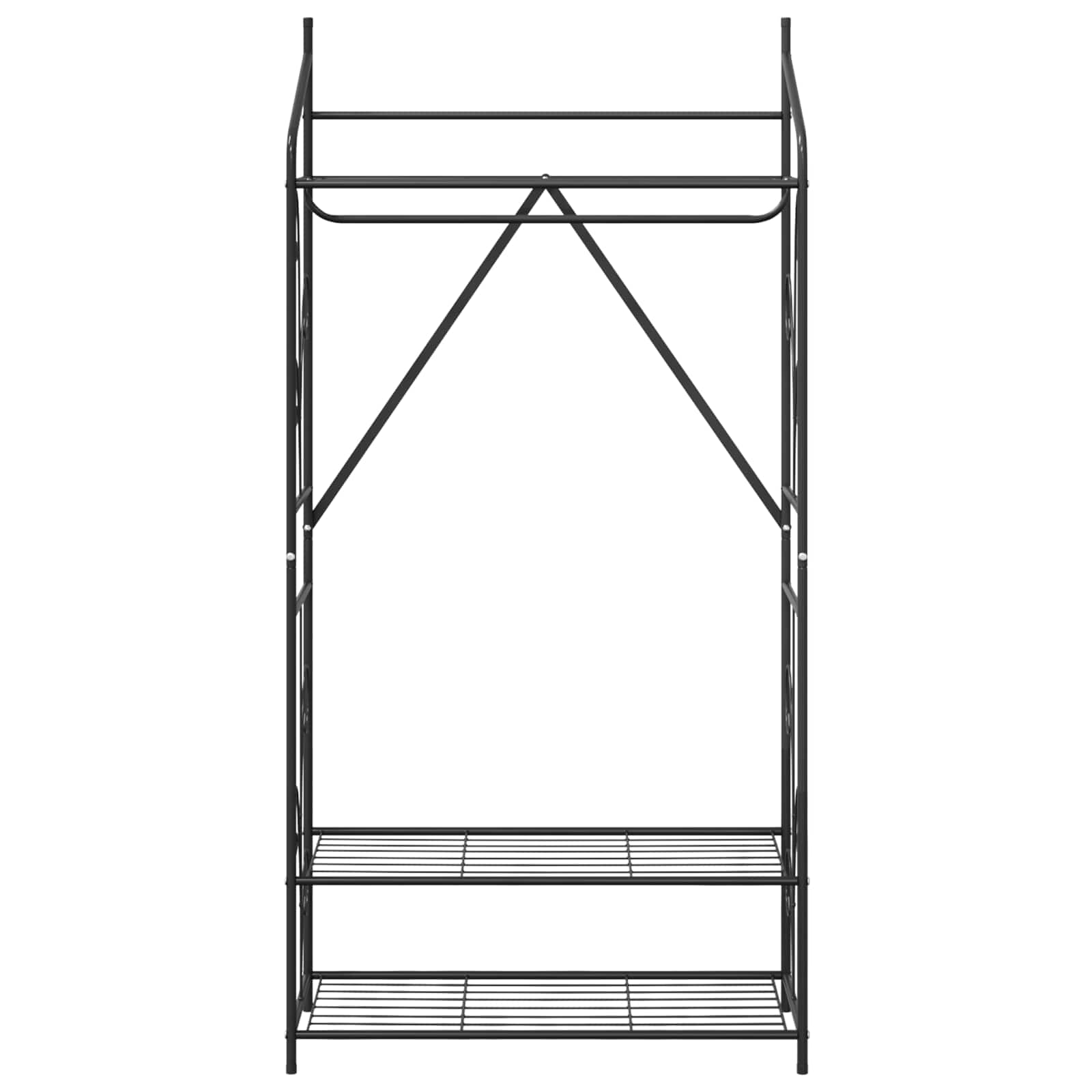vidaXL Offener Kleiderschrank Uni 78 x 36 x 158 cm
