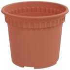 vidaXL Blumentöpfe 6 pcs Ziegelrot Ø 12,5 x 10 cm Kunststoff