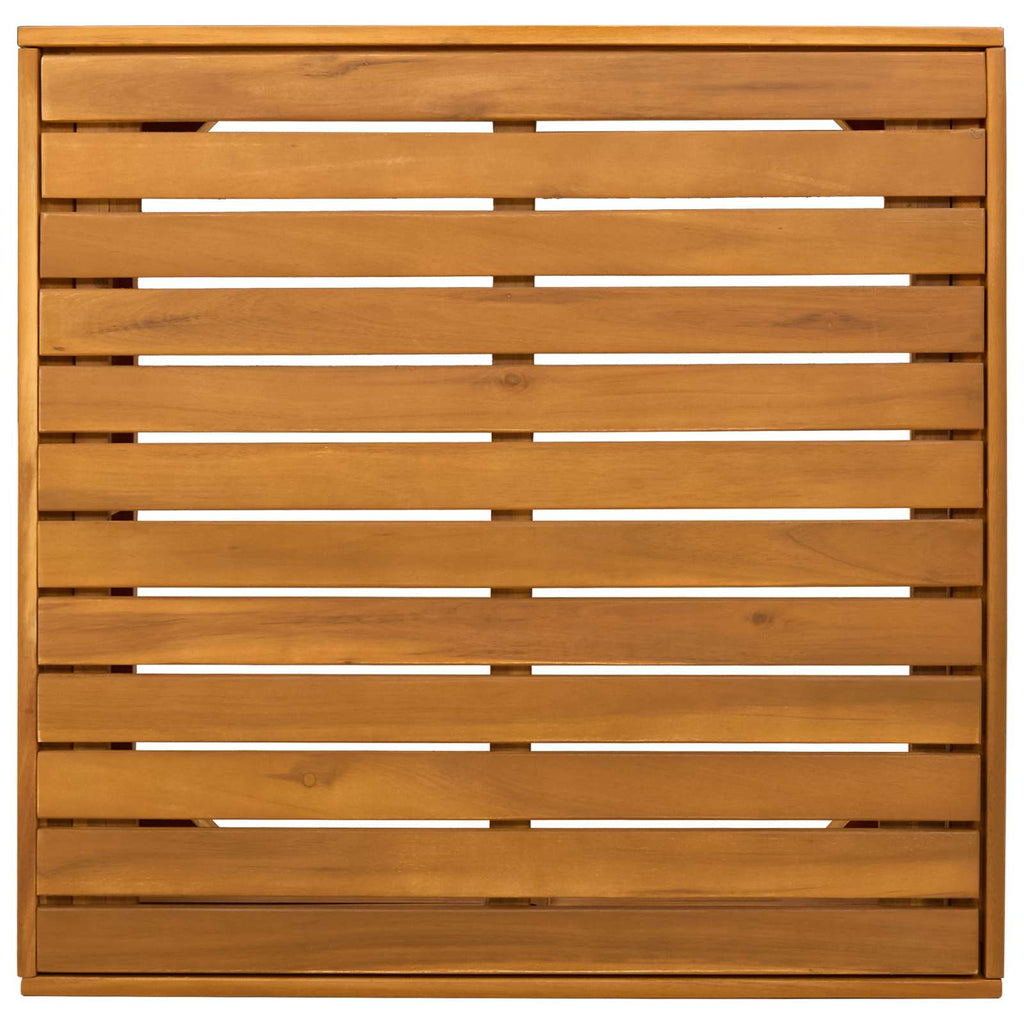 vidaXL Garten-Beistelltisch Massivholz Akazie Braun 60 x 60 x 30 cm