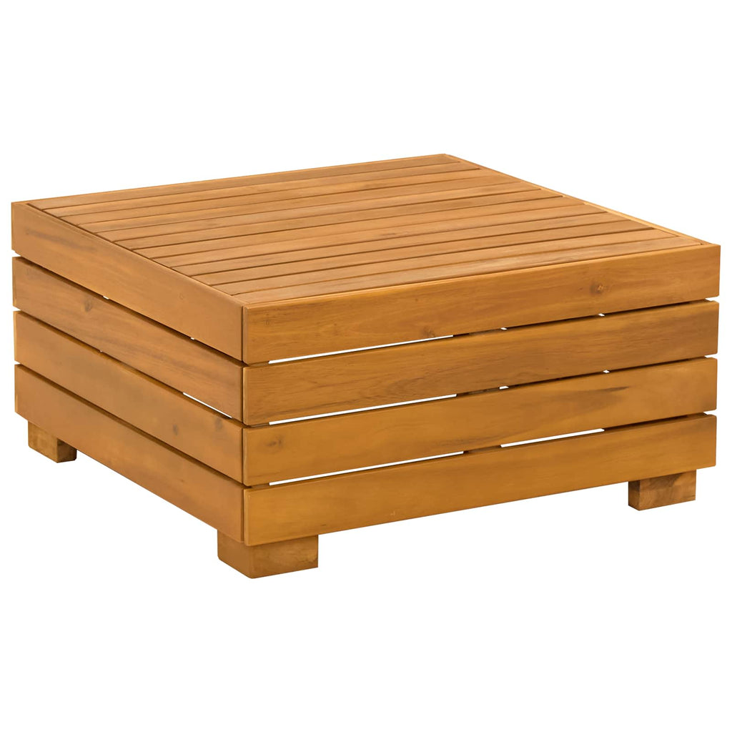 vidaXL 2-tlg. Garten-Lounge-Set aus massivem Akazienholz Braun