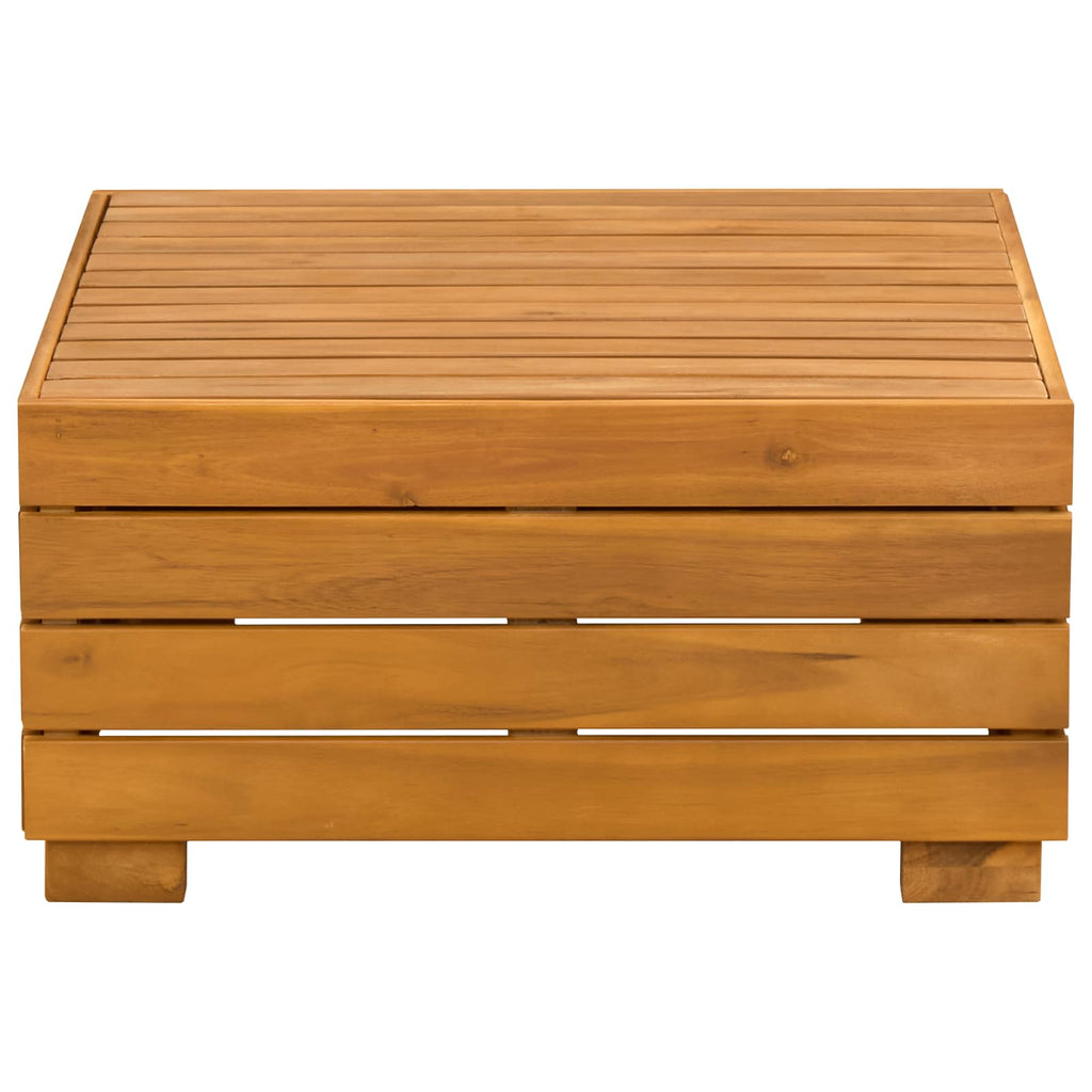 vidaXL 2-tlg. Garten-Lounge-Set aus massivem Akazienholz Braun