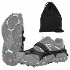 vidaXL Eiskrallen für Schuhe Schwarz S