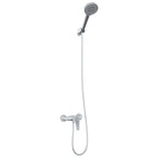 vidaXL Duschkopf Set Chrom G 1 / 2 Zoll