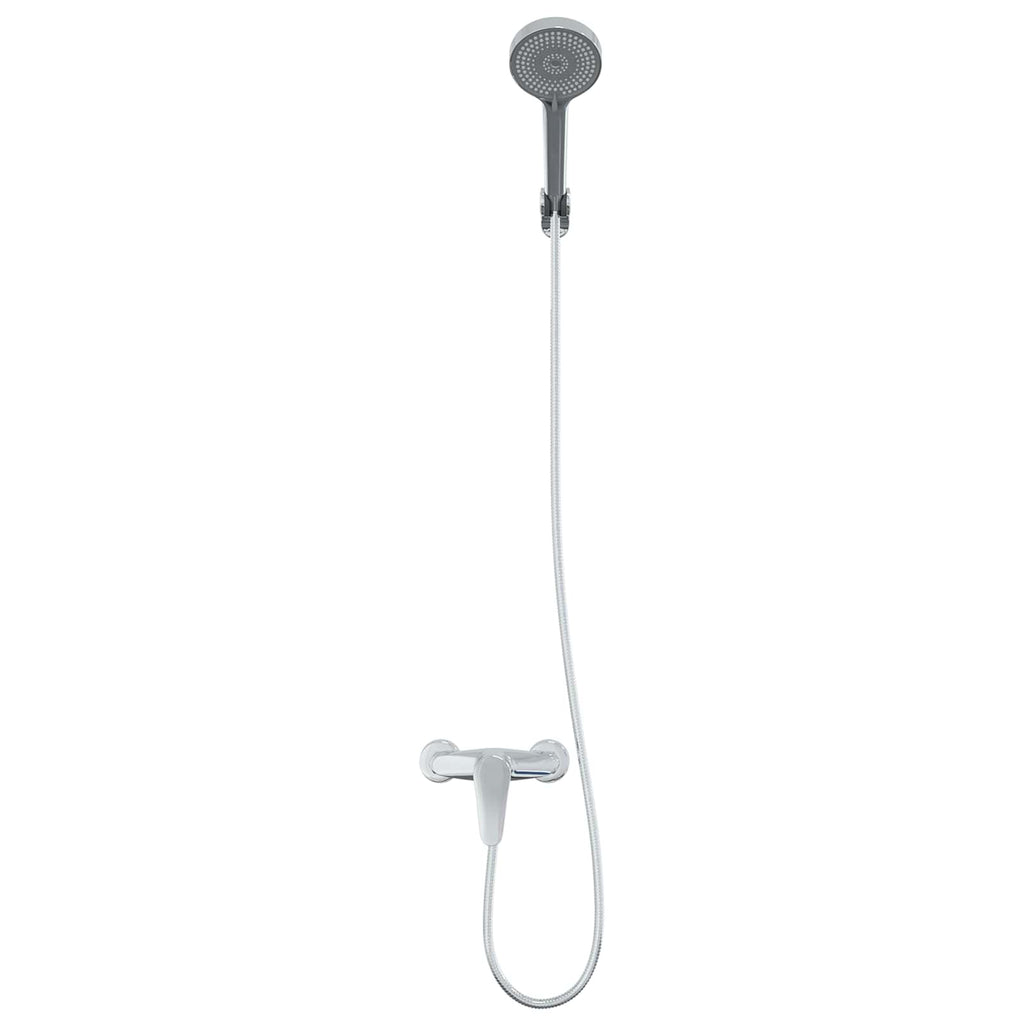 vidaXL Duschkopf Set Chrom G 1 / 2 Zoll