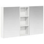 vidaXL Badezimmerschrank-Set 3 pcs 80 x 10,5 x 50 cm Holzwerkstoff