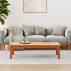 vidaXL Couchtisch Max Braun 110 x 50 x 30 cm Massives Kiefernholz