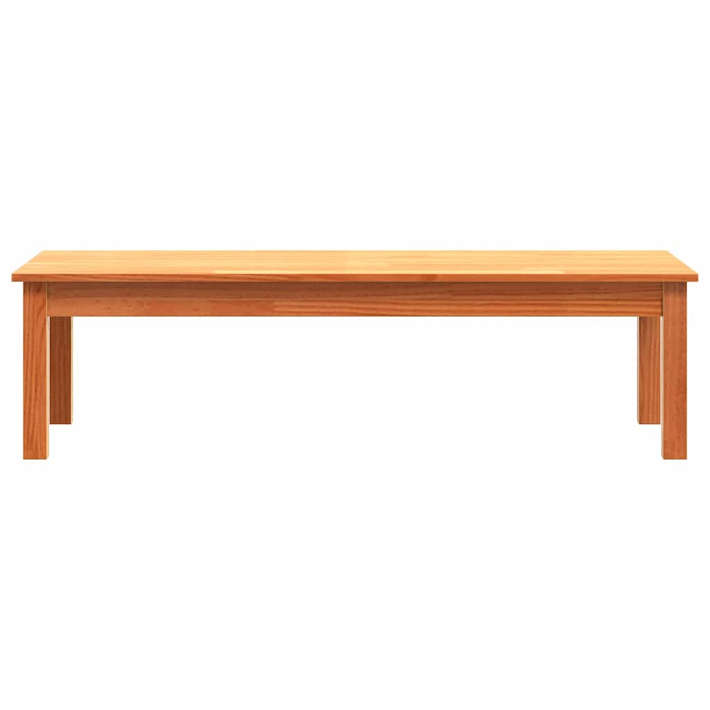 vidaXL Couchtisch Max Braun 110 x 50 x 30 cm Massives Kiefernholz