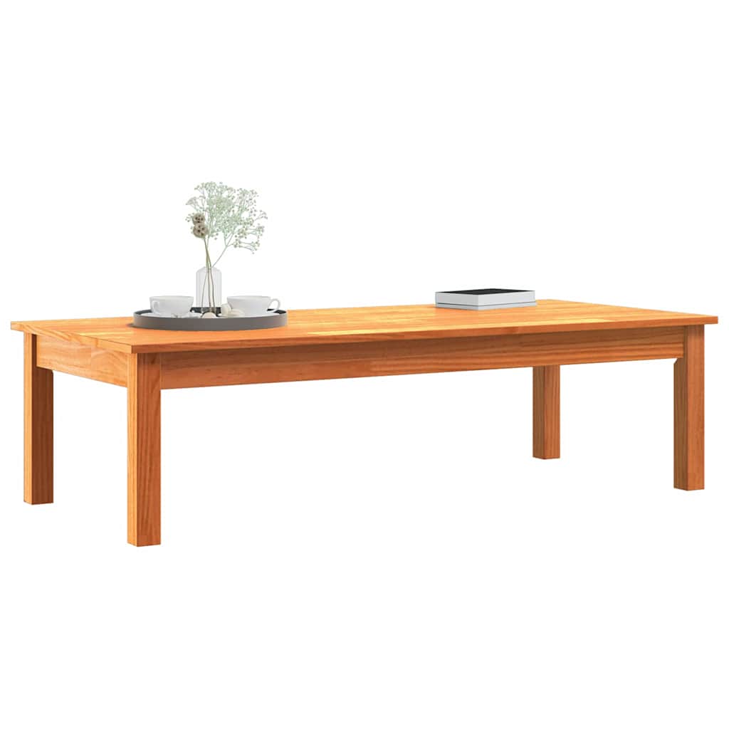 vidaXL Couchtisch Max Braun 110 x 50 x 30 cm Massives Kiefernholz