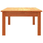 vidaXL Couchtisch Max Braun 110 x 50 x 30 cm Massives Kiefernholz