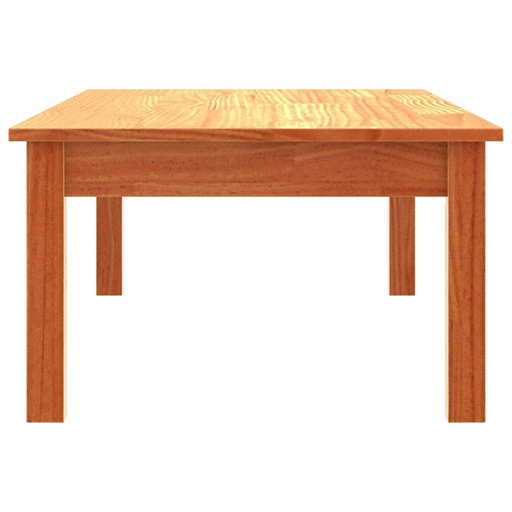vidaXL Couchtisch Max Braun 110 x 50 x 30 cm Massives Kiefernholz