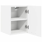 vidaXL Hängeschrank mit Tür 2 pcs Weiß 30 x 31 x 40 cm Holzwerkstoff