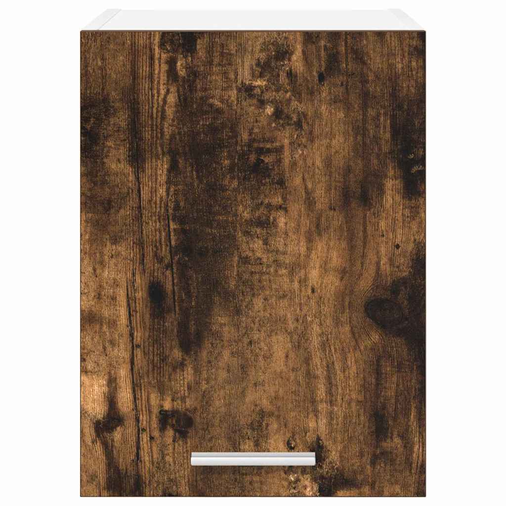 vidaXL Hängeschrank 2 pcs Geräucherte Eiche und Weiß 30 x 31 x 40 cm