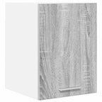 vidaXL Hängeschrank Grau Sonoma und Weiß 30 x 31 x 40 cm Holzwerkstoff