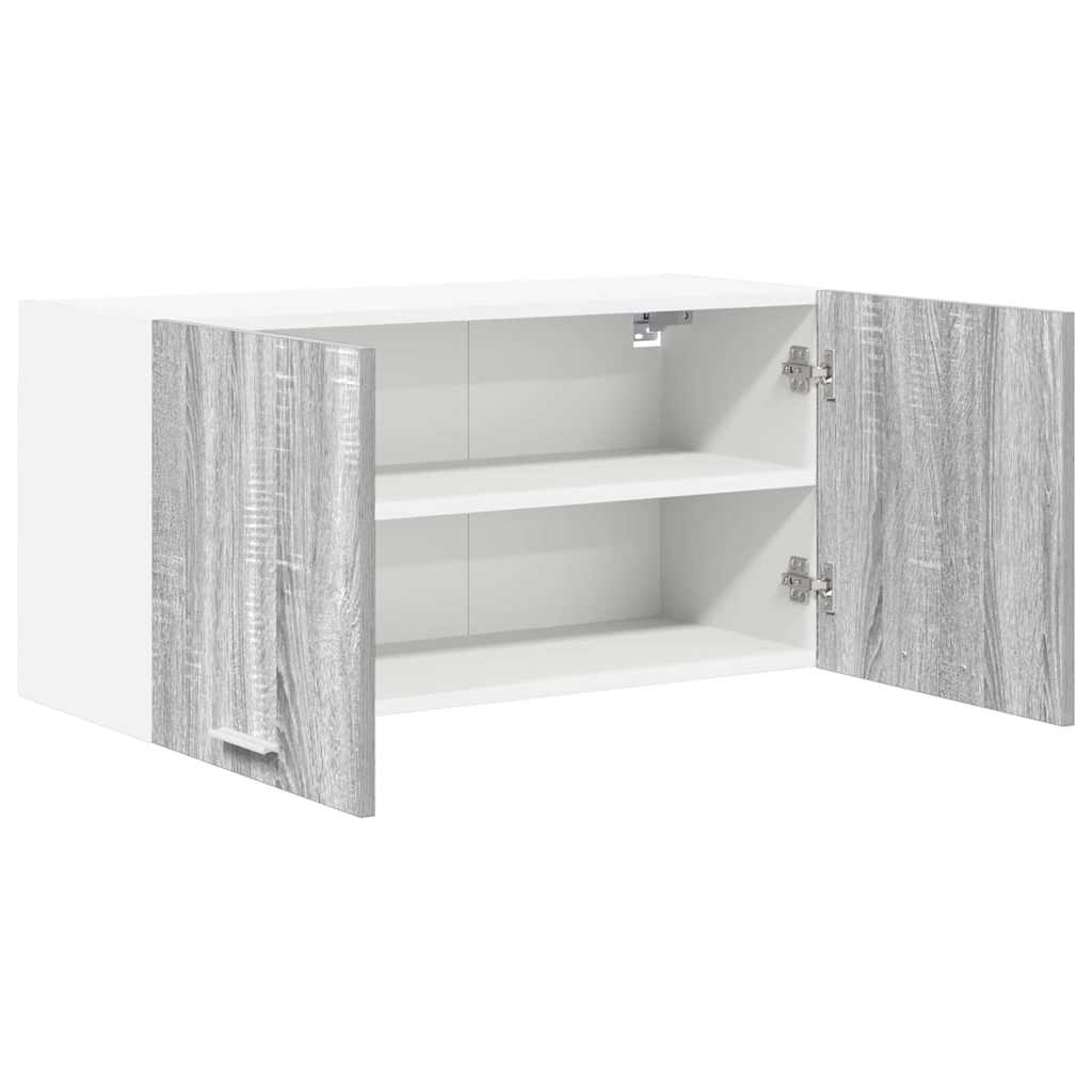 vidaXL Hängeschrank Graues Sonoma 80 x 31 x 40 cm Holzwerkstoff