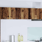 vidaXL Hängeschrank mit Speicher Altholz 80 x 31 x 40 cm Holzwerkstoff