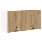 vidaXL Hängeschrank Artisan-Eiche 80 x 31 x 40 cm Holzwerkstoff