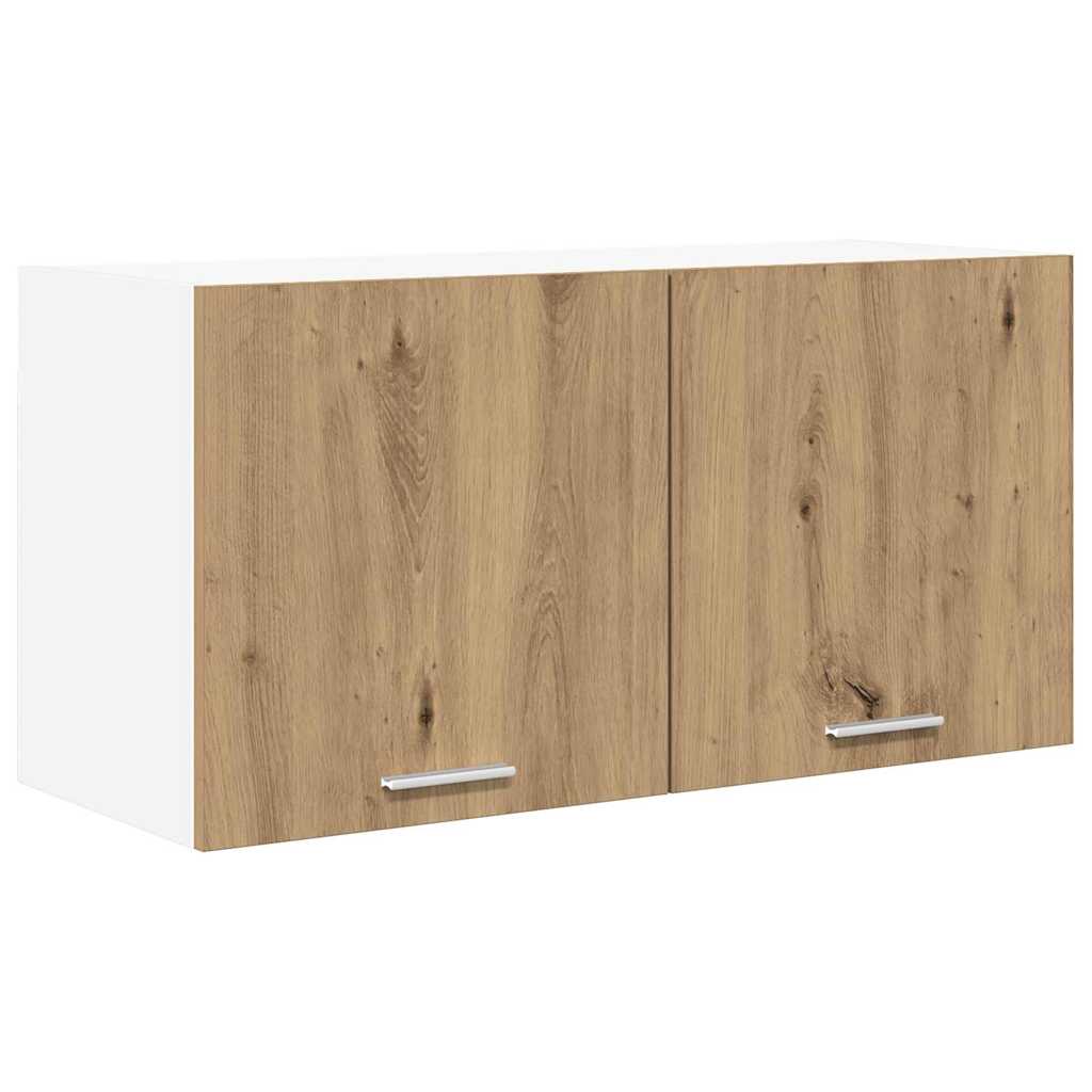 vidaXL Hängeschrank Artisan-Eiche 80 x 31 x 40 cm Holzwerkstoff