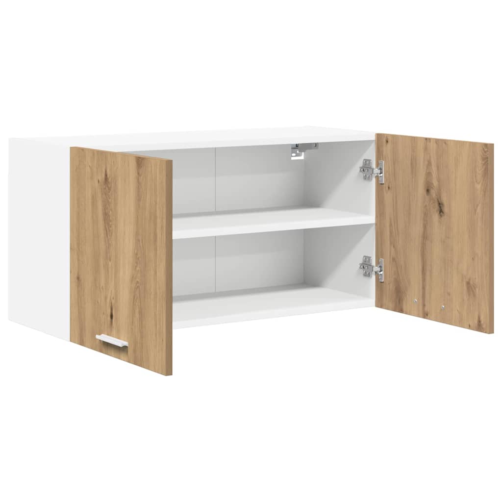 vidaXL Hängeschrank Artisan-Eiche 80 x 31 x 40 cm Holzwerkstoff