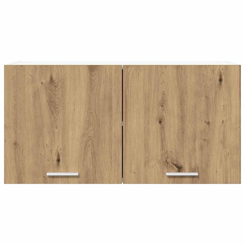 vidaXL Hängeschrank Artisan-Eiche 80 x 31 x 40 cm Holzwerkstoff