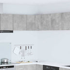 vidaXL Hängeschrank Betongrau und Weiß 57 x 57 x 40 cm Holzwerkstoff