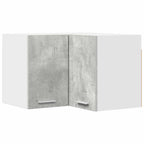 vidaXL Hängeschrank Betongrau und Weiß 57 x 57 x 40 cm Holzwerkstoff